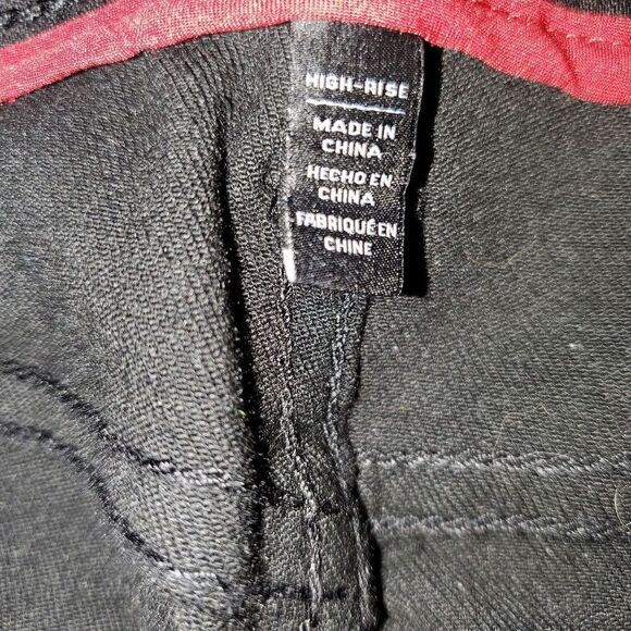 WHBM  Sculpt High Rise Skinny Black Ankle Jeans Sz 0 NWOT - Picture 2 of 6